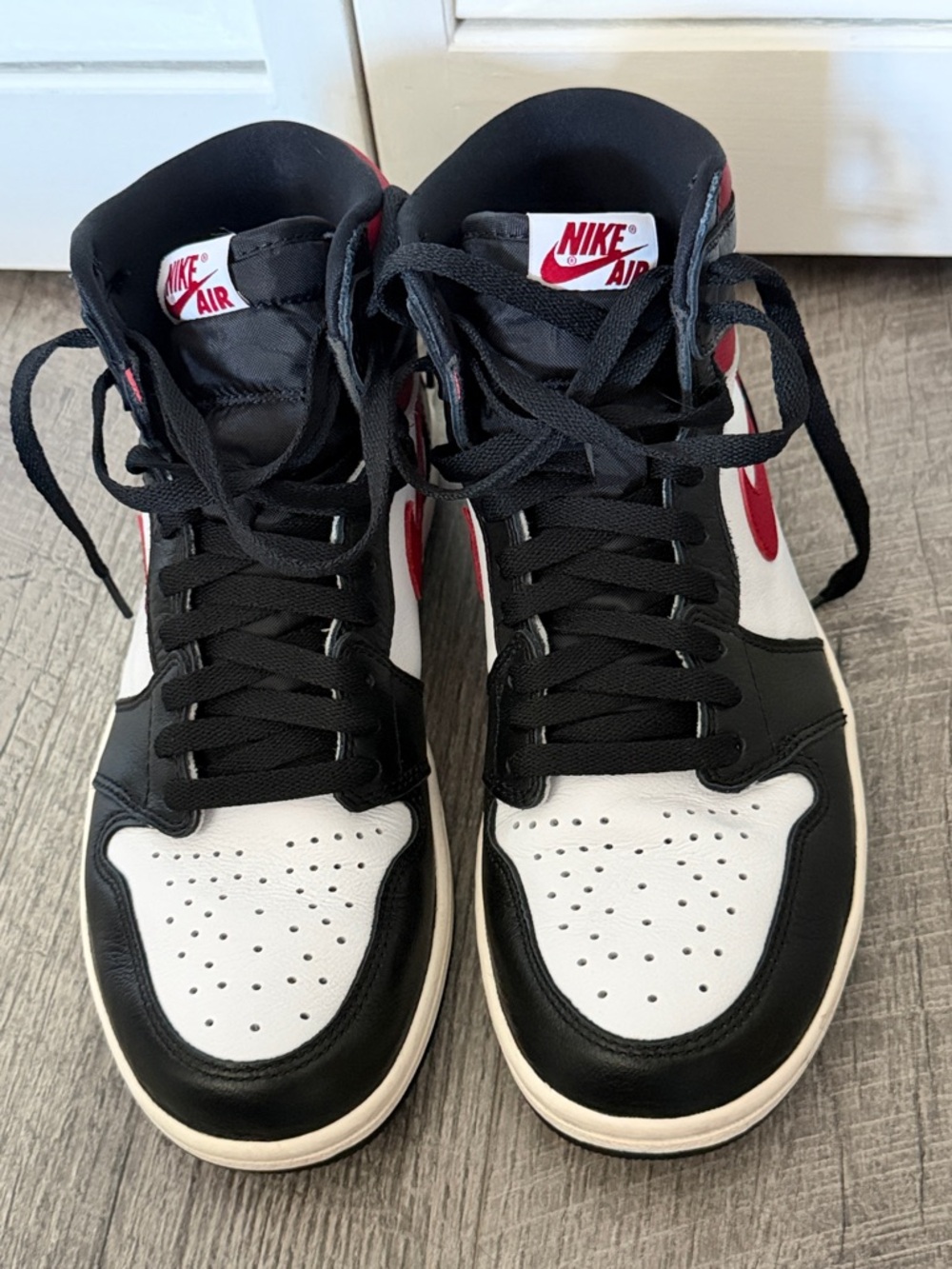 Nike Air Jordan 1 High Sneakers - Black White Red